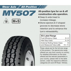 YOKOHAMA MY507 315/80 R22.5 156/150K