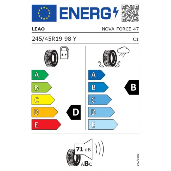 LEAO NOVA-FORCE 245/45 R19 98Y