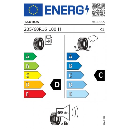 TAURUS 701 235/60 R16 100H