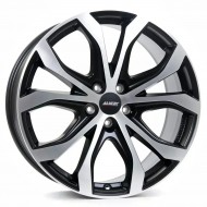 Janta aliaj ALUTEC W10-X RACING SCHWARZ FRONTPOLIERT 8X18 5X114.3 ET40 70.1