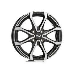 MSW X4 GLOSS BLACK FULL POLISHED 7JxR16 PCD4x100 ET37 CB60.1