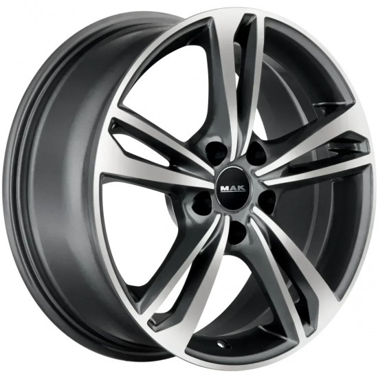Janta aliaj MAK EMBLEMA GUN MET-MIRROR FACE 7X17 5X100 ET46 57.1
