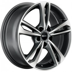 Janta aliaj MAK EMBLEMA GUN MET-MIRROR FACE 7X17 5X108 ET50 72 Janta aliaj MAK EMBLEMA GUN MET-MIRROR FACE 7X17 5X108 ET50 72