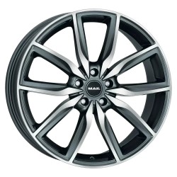Janta aliaj MAK ALLIANZ GUN MET-MIRROR FACE 9X20 5X120 ET35 72.6 Janta aliaj MAK ALLIANZ GUN MET-MIRROR FACE 9X20 5X120 ET35 72.6