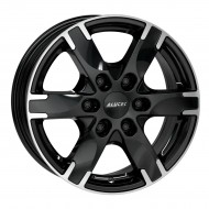 Janta aliaj ALUTEC TITAN DIAMANT-SCHWARZ-FRONTPOLIERT 8X18 6X139.7 ET38 67.1