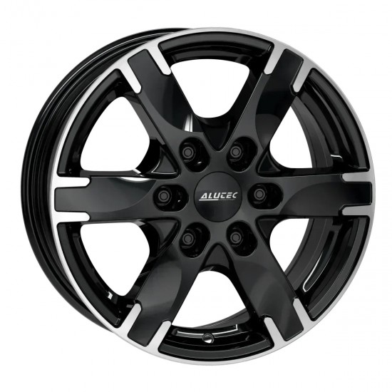 Janta aliaj ALUTEC TITAN DIAMANT-SCHWARZ-FRONTPOLIERT 8X18 6X139.7 ET38 67.1
