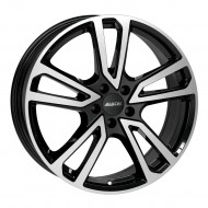 Janta aliaj ALUTEC TORMENTA DIAMANT-SCHWARZ-FRONTPOLIERT 7X17 5X114.3 ET40 66.1