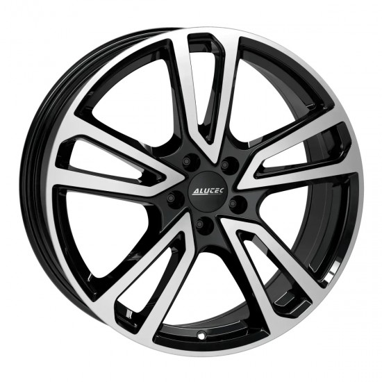 Janta aliaj ALUTEC TORMENTA DIAMANT-SCHWARZ-FRONTPOLIERT 7X17 5X112 ET45 57.1