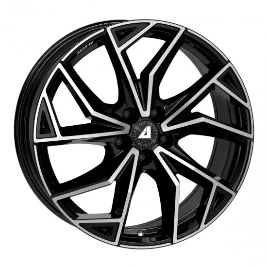 Janta aliaj ALUTEC ADX.02 DIAMANT-SCHWARZ-FRONTPOLIERT 7.5X18 5X112 ET45 57.1