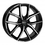 Janta aliaj ALUTEC AvelenoX DIAMANT-SCHWARZ-FRONTPOLIERT 8X18 5X112 ET29 66.5