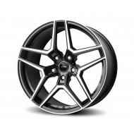 Janta aliaj MOMO RF-06 MATT BLACK POLISHED 8.5X20 5X112 ET30 66.6
