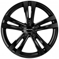 Janta aliaj MAK ZENITH GLOSS BLACK 6.5X15 5X100 ET35 72