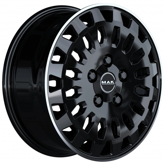 Janta aliaj MAK OVERLAND GLOSS BLACK MIRROR RING 6.5X16 5X118 ET65 71.1