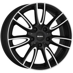 Janta aliaj MAK JACKIE W ICE BLACK 7X17 5X120 ET50 72.6 Janta aliaj MAK JACKIE W ICE BLACK 7X17 5X120 ET50 72.6