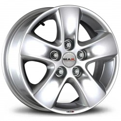 Janta aliaj MAK HD! HYPER SILVER 7X16 5X127 ET44 71.6 Janta aliaj MAK HD! HYPER SILVER 7X16 5X127 ET44 71.6
