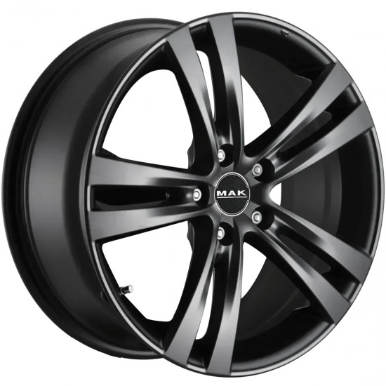 Janta aliaj MAK ZENITH MATT BLACK 6.5X16 5X114.3 ET40 76