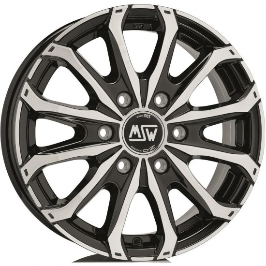 Janta aliaj MSW 48 VAN 6 HOLES GBFP 6.5x16 6x125 ET68 74.1